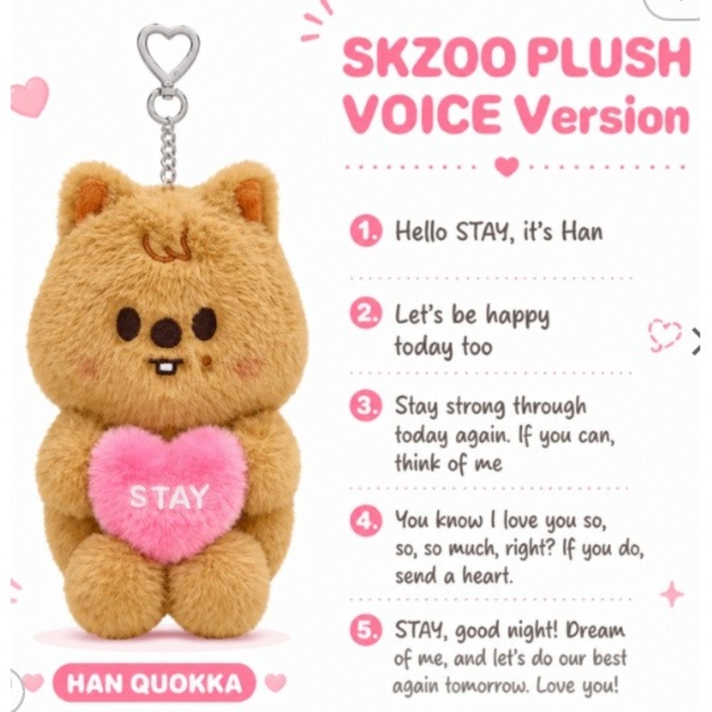 STRAY KIDS HAN QUOKKA Han Ji Sung 6th Fan Meeting Voice Version